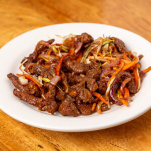 Stir Fried Beef & Vegetable Strips